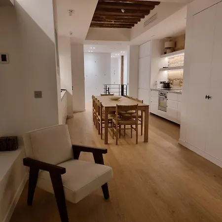 Marais Historique L Loft De 4 Ch Et 4 Sdb Avec Climatisation Apartmán Paříž